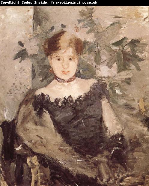 Berthe Morisot The woman in the black